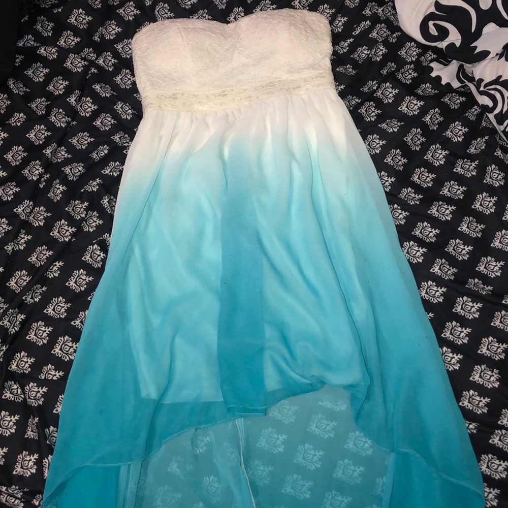 high-low dress!